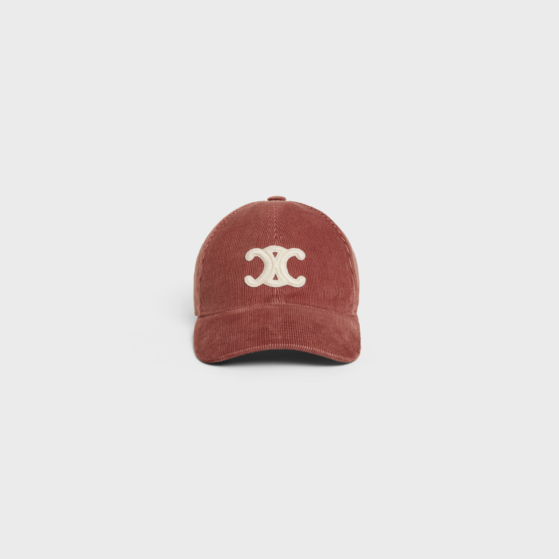 CELINE TRIOMPHE BASEBALL CAP IN CORDUROY outlook