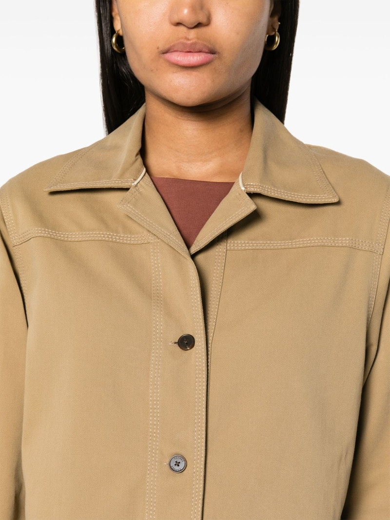 panelled twill shirt jacket 5