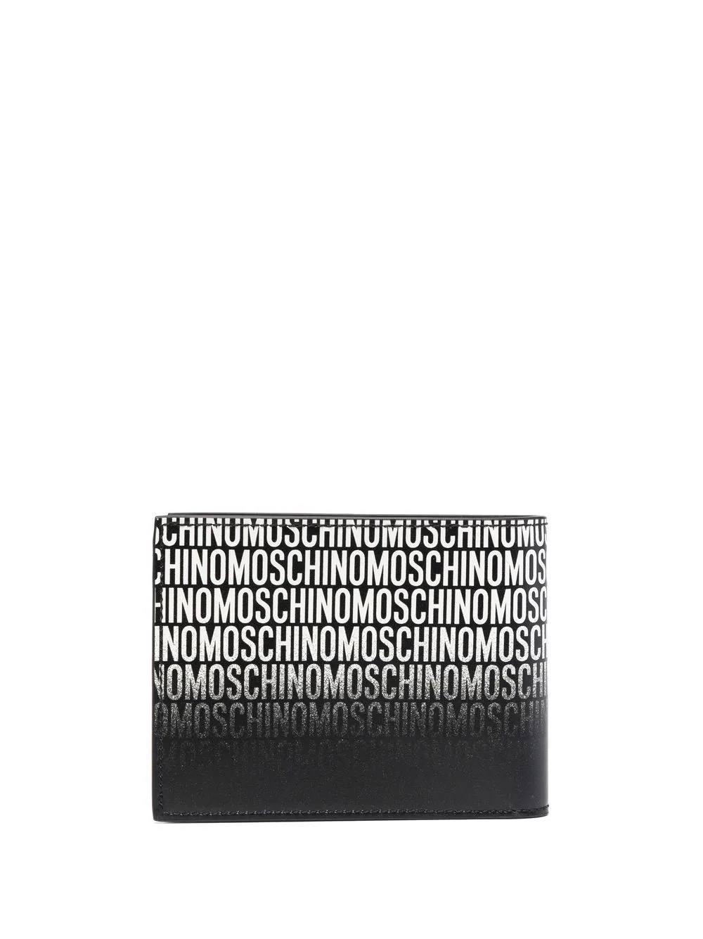 logo-print leather wallet - 2