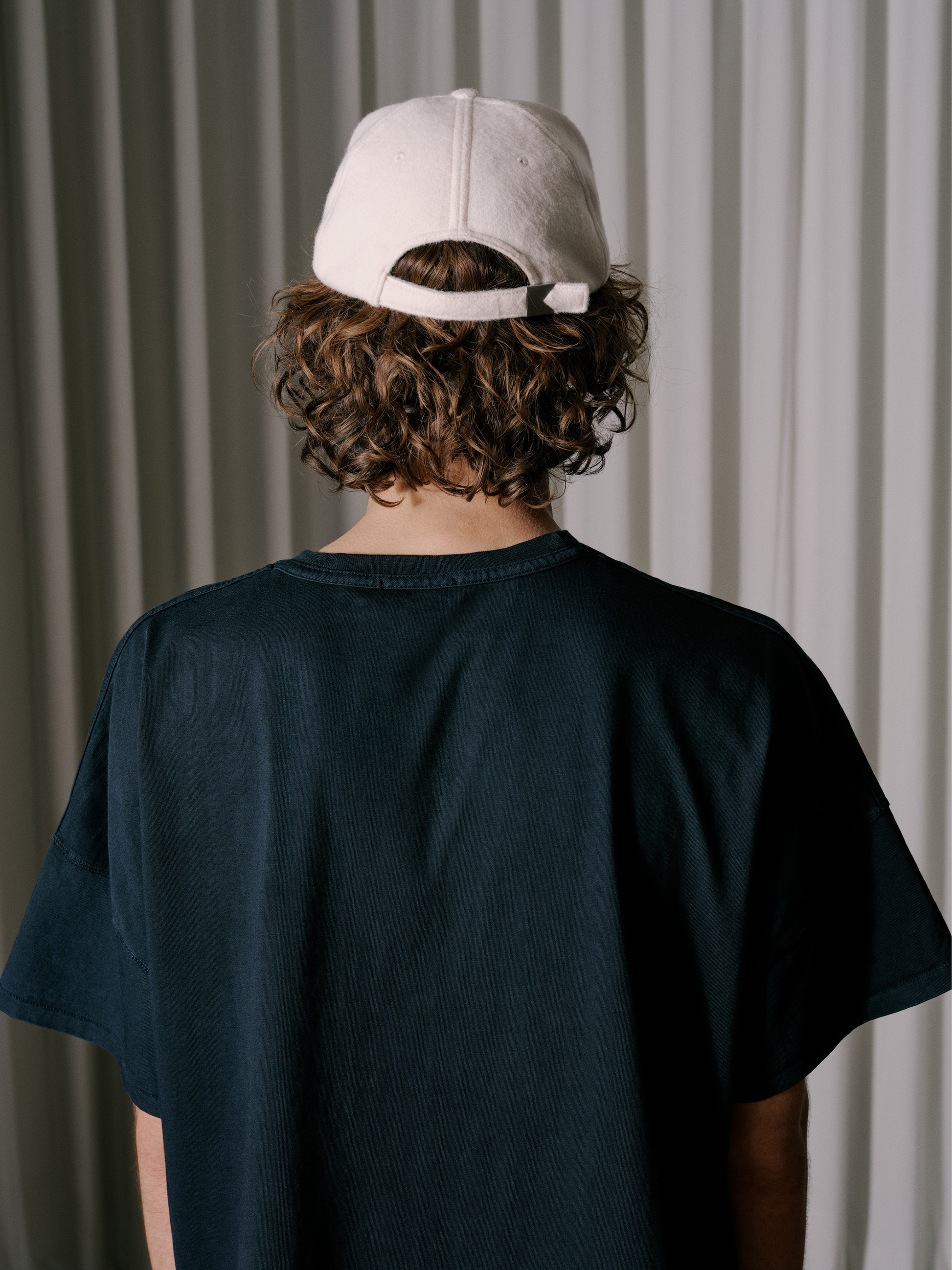 CASHMERE CHEVRON LOGO HAT - 4