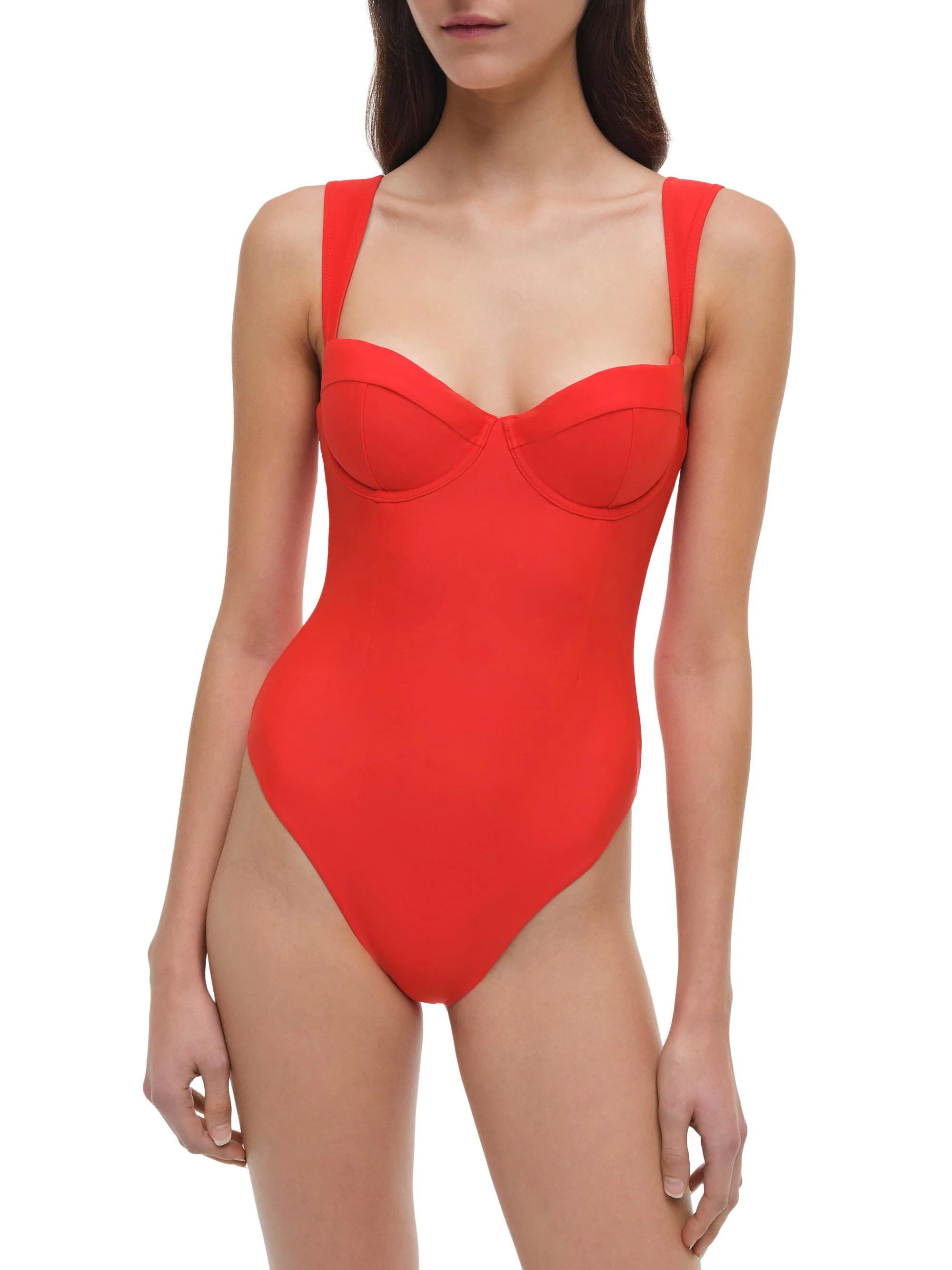 Women's Kyle One-Piece Swimsuit - Fiery Red - 1