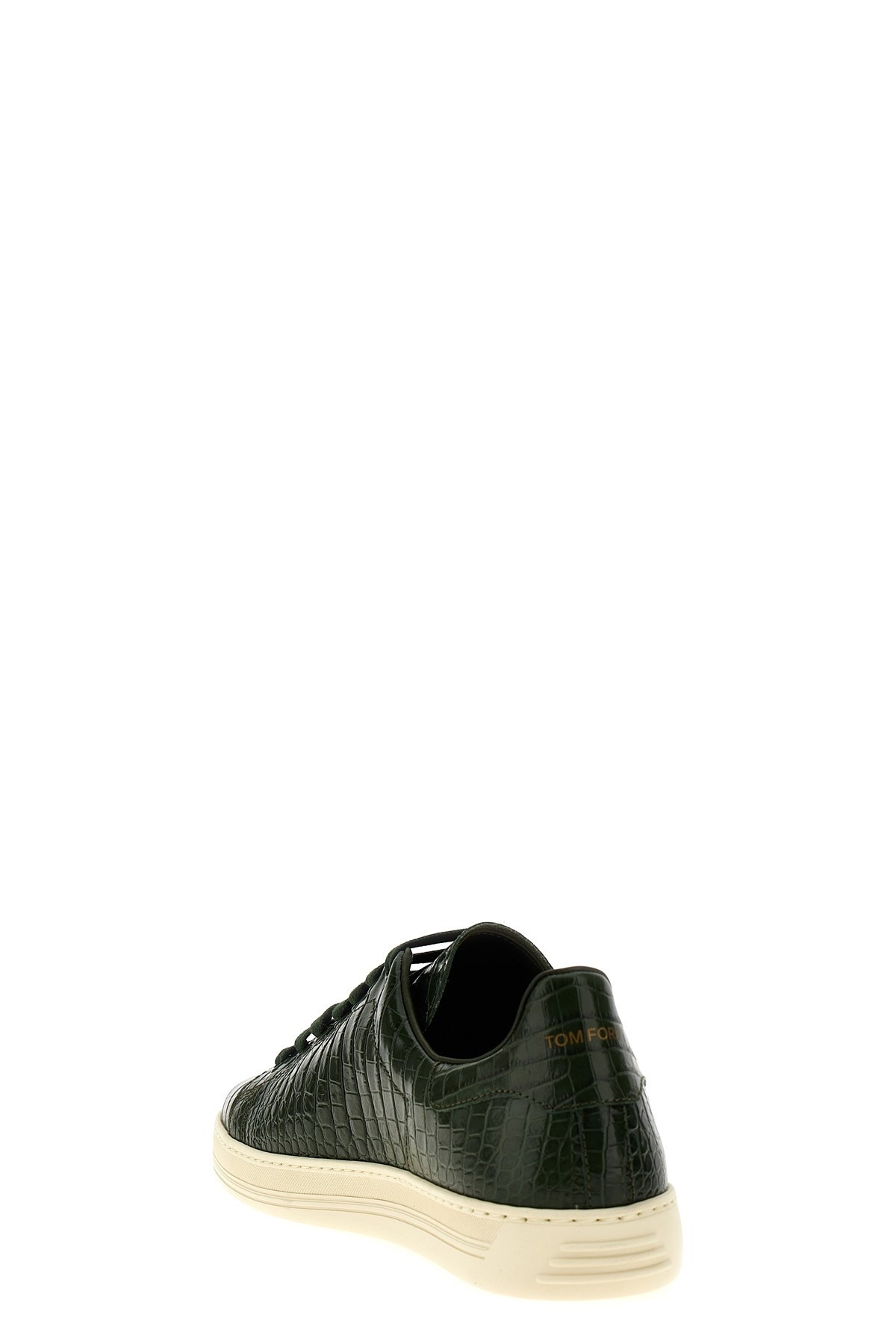 Croc print sneakers - 3