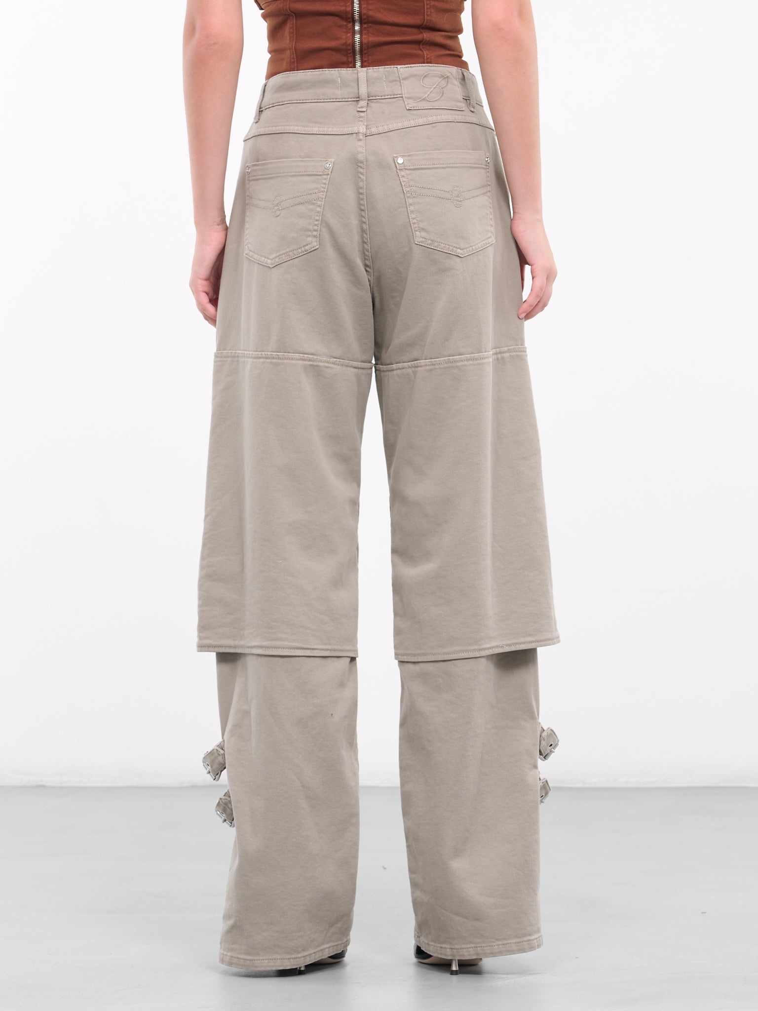 Buckle Boyfriend Jeans - 3