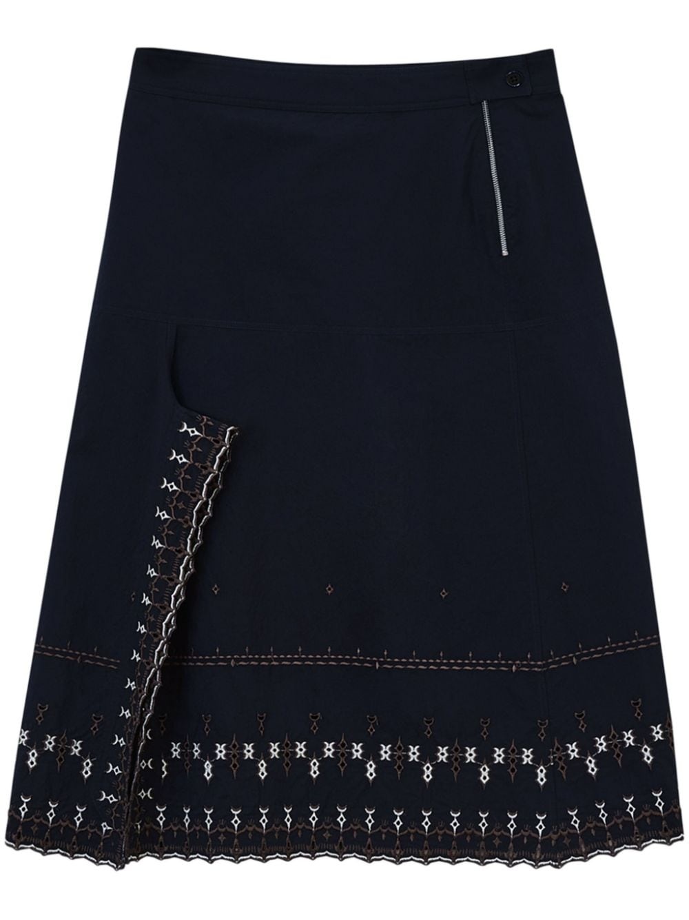 Embroidered Skirt - 1
