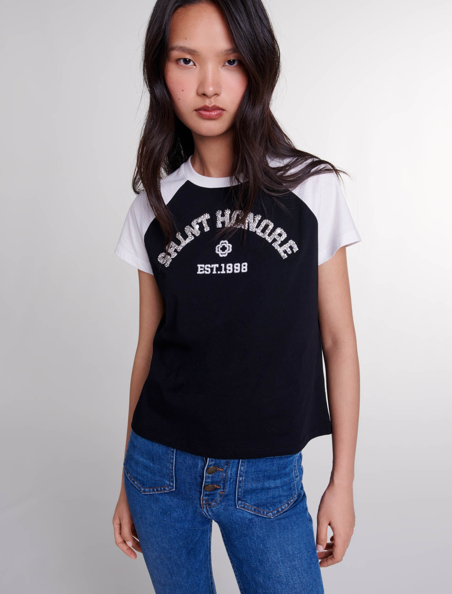 Saint-Honoré diamanté T-shirt - 5