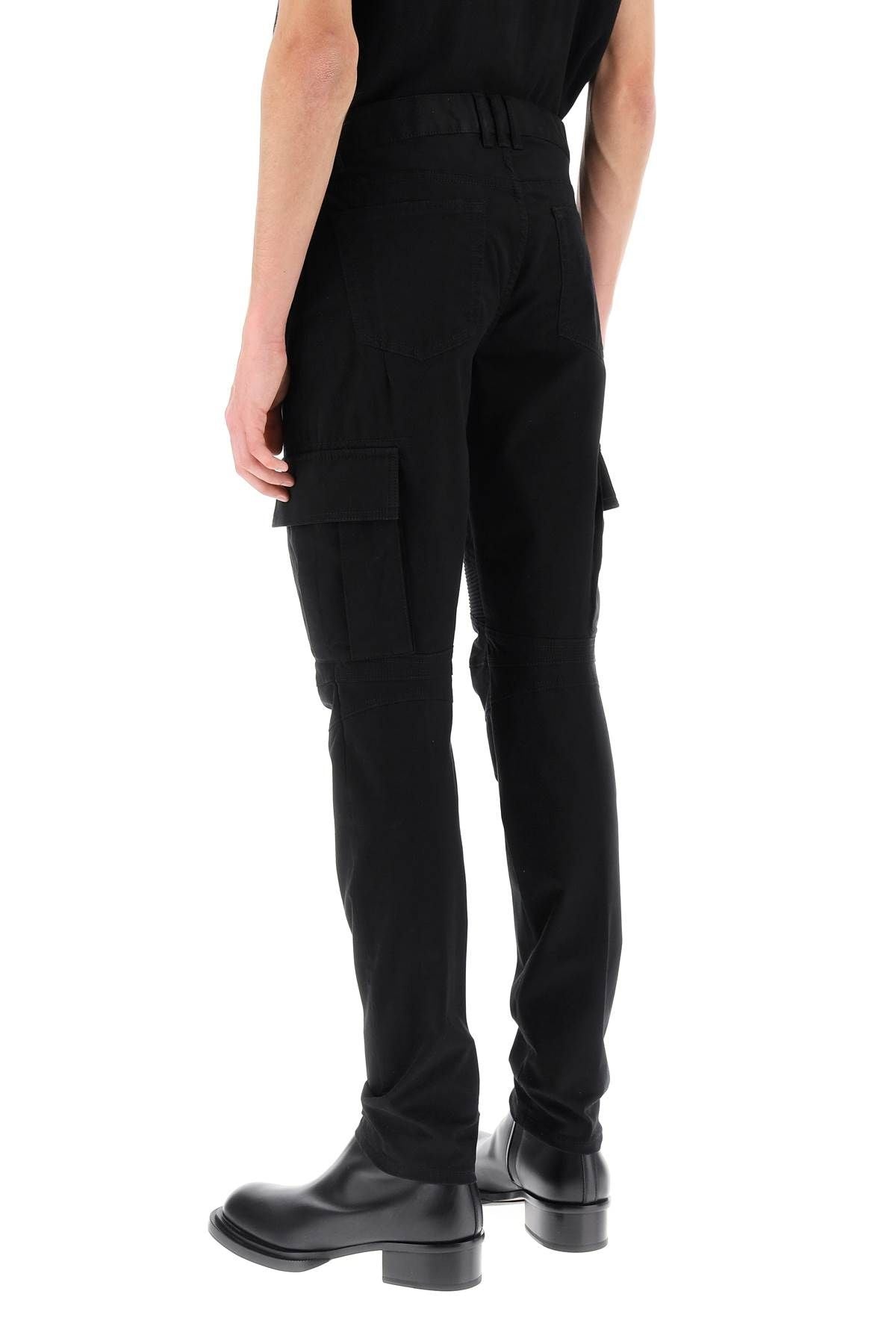 TAPERED CARGO PANTS - 4