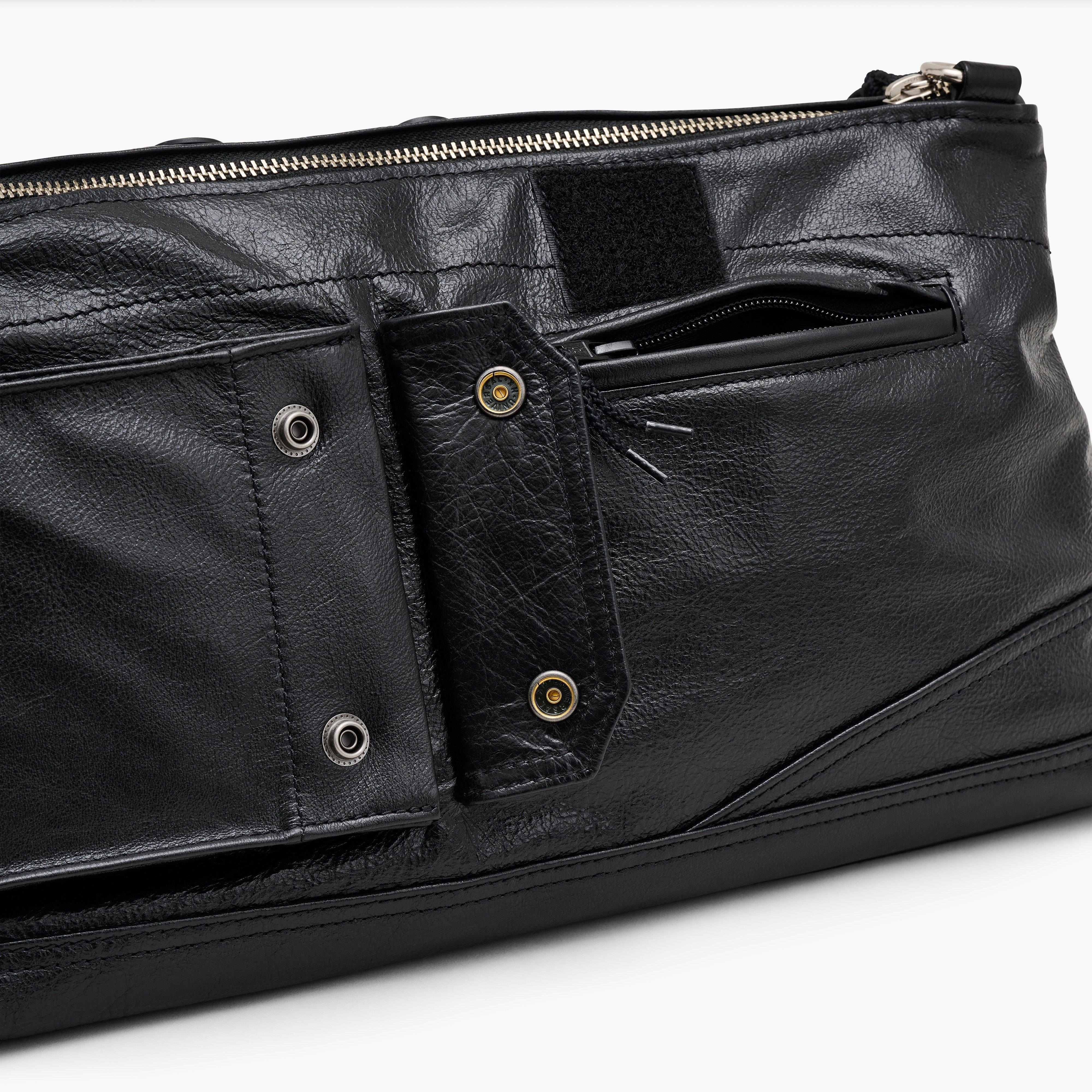 THE LEATHER LARGE CARGO BAG - 8