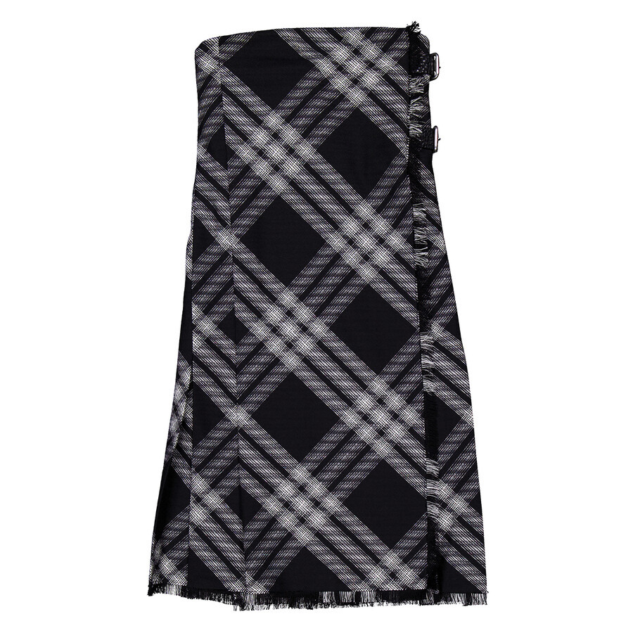 Burberry Checked Wrap Minidress - 1