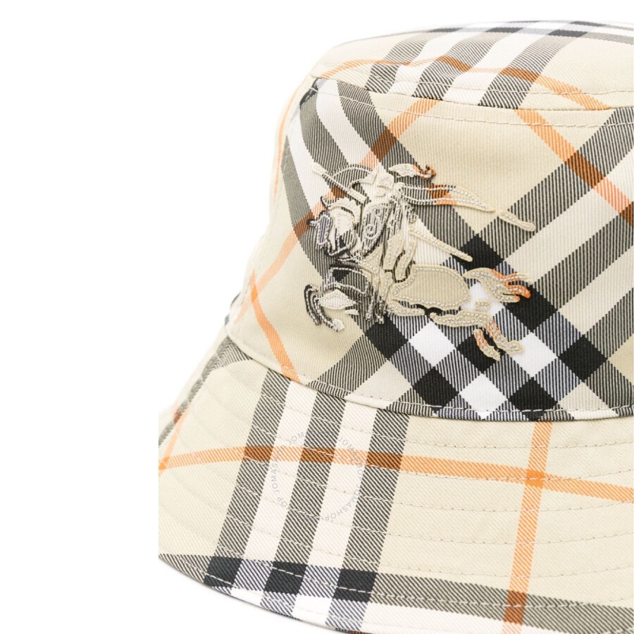 Burberry EKD Motif Vintage-Check Bucket Hat - 2