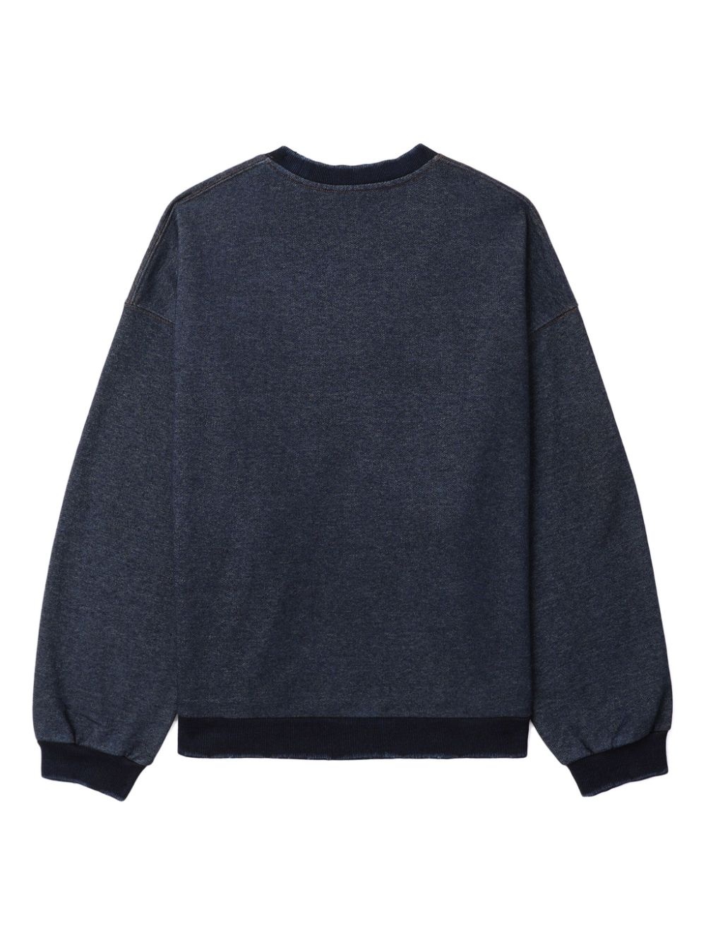 ruched-detail cotton sweatshirt - 6