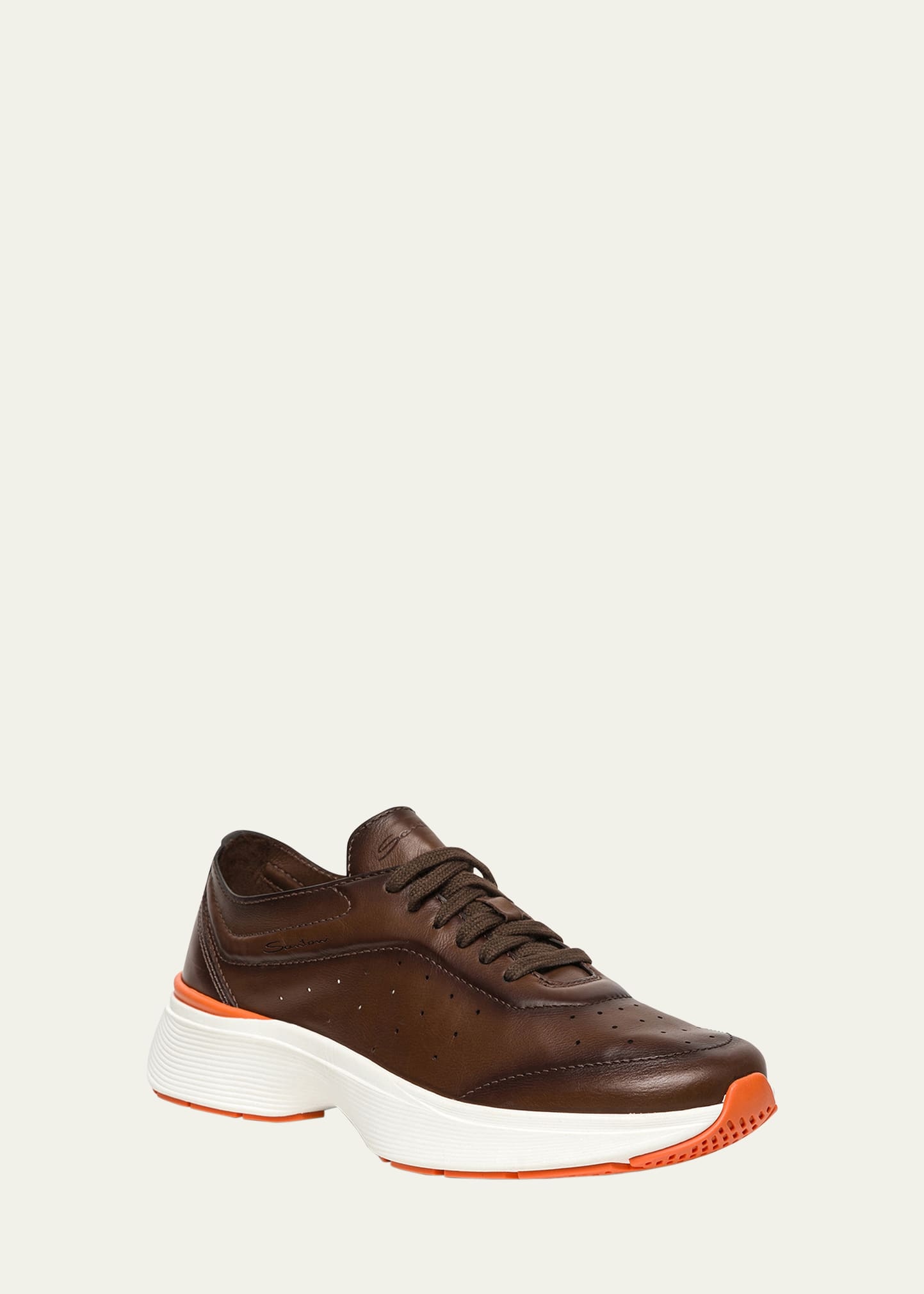 Men's Bounce Lambskin Runner Sneakers - 2