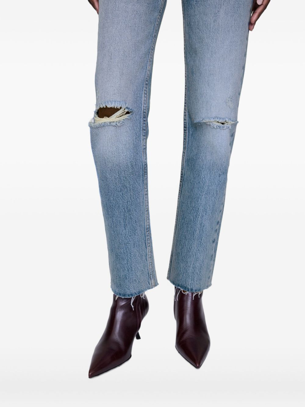 Bruno destructed frayed jeans - 4