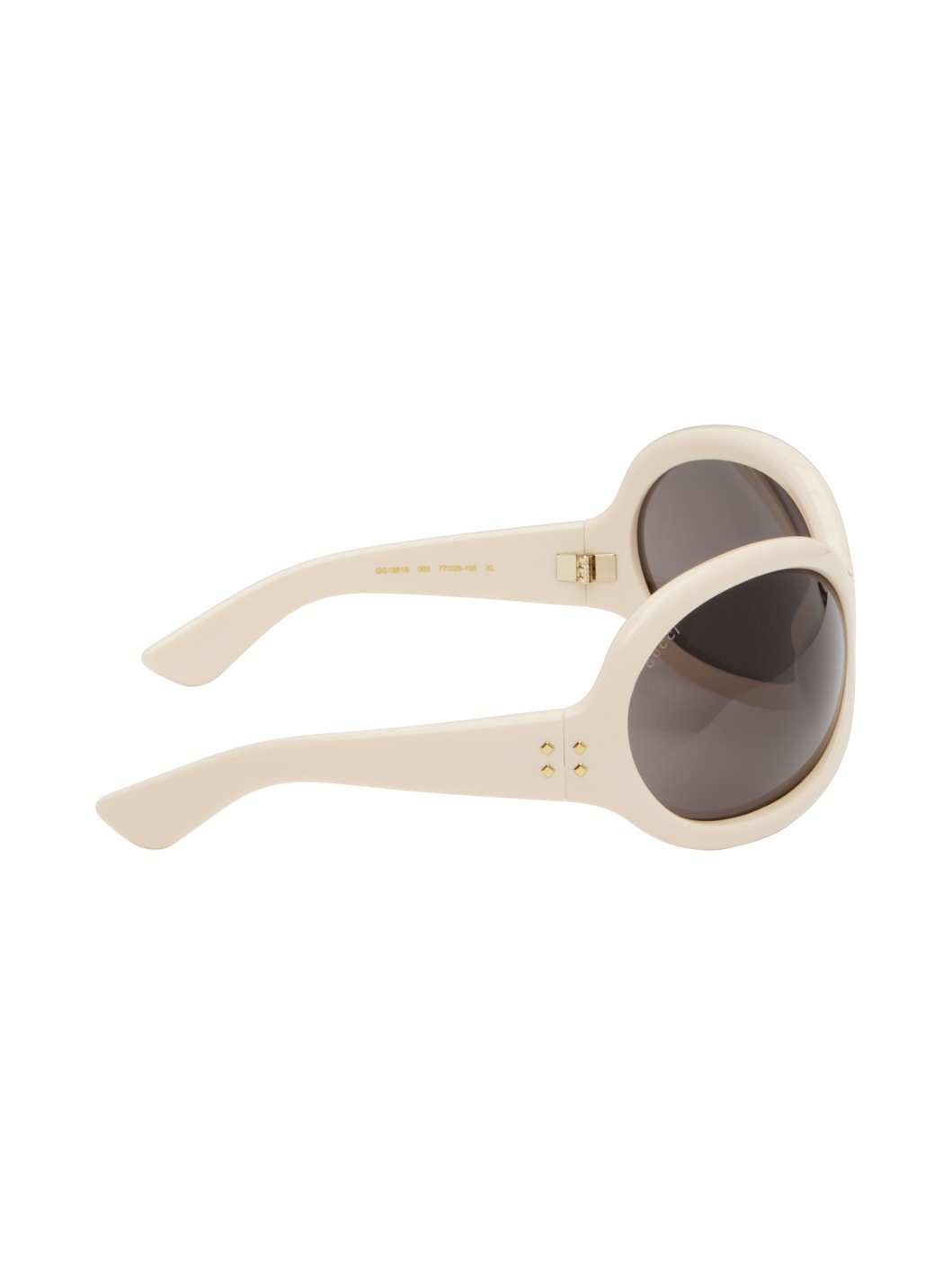 Off-White Oval Sunglasses - 2
