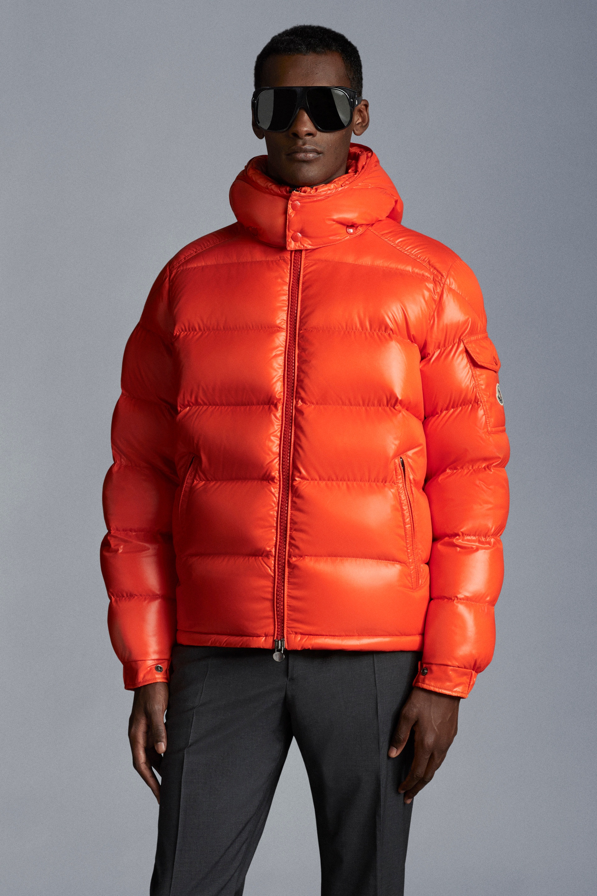 Moncler Maya Short Down Jacket | REVERSIBLE