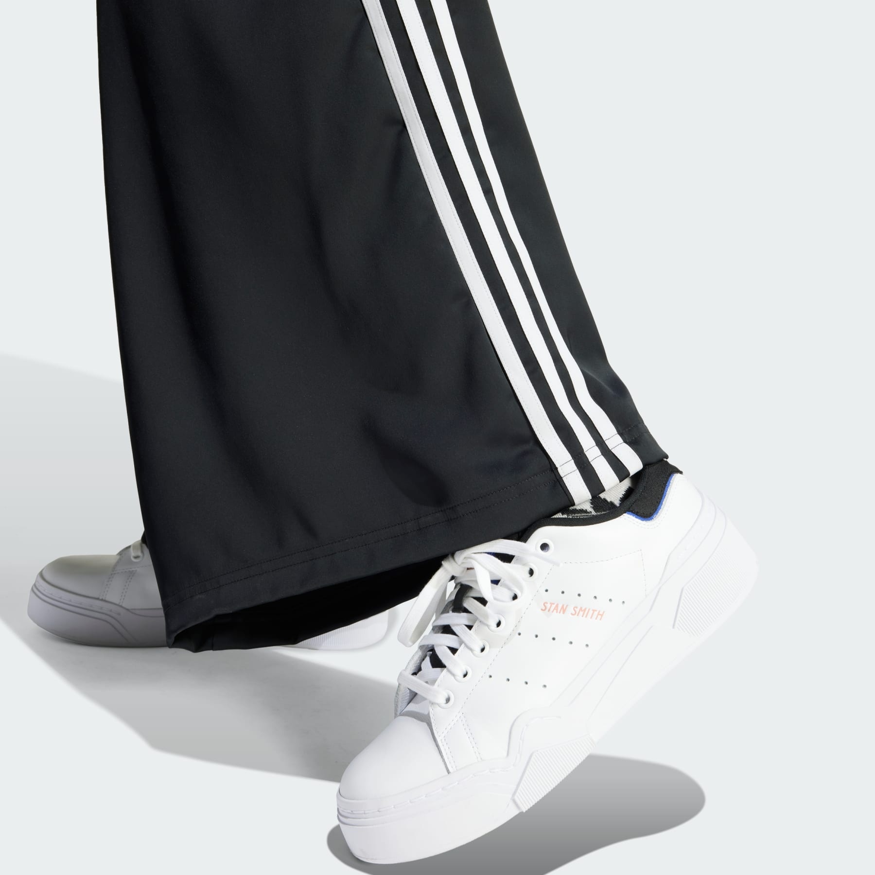 Adicolor Satin Wide Leg Track Pants - 6