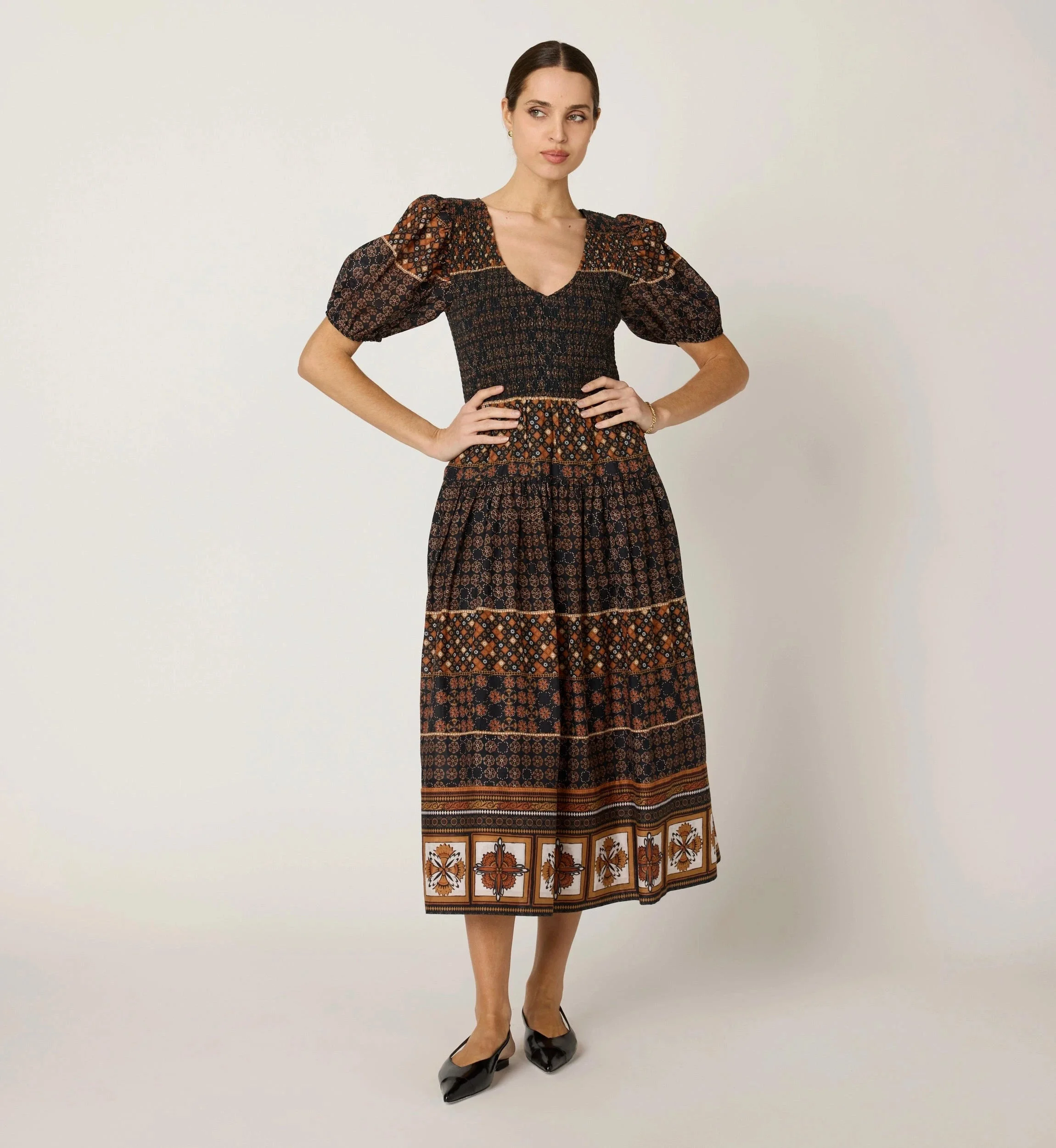 NANCY MIDI DRESS | ZOCALO - 1