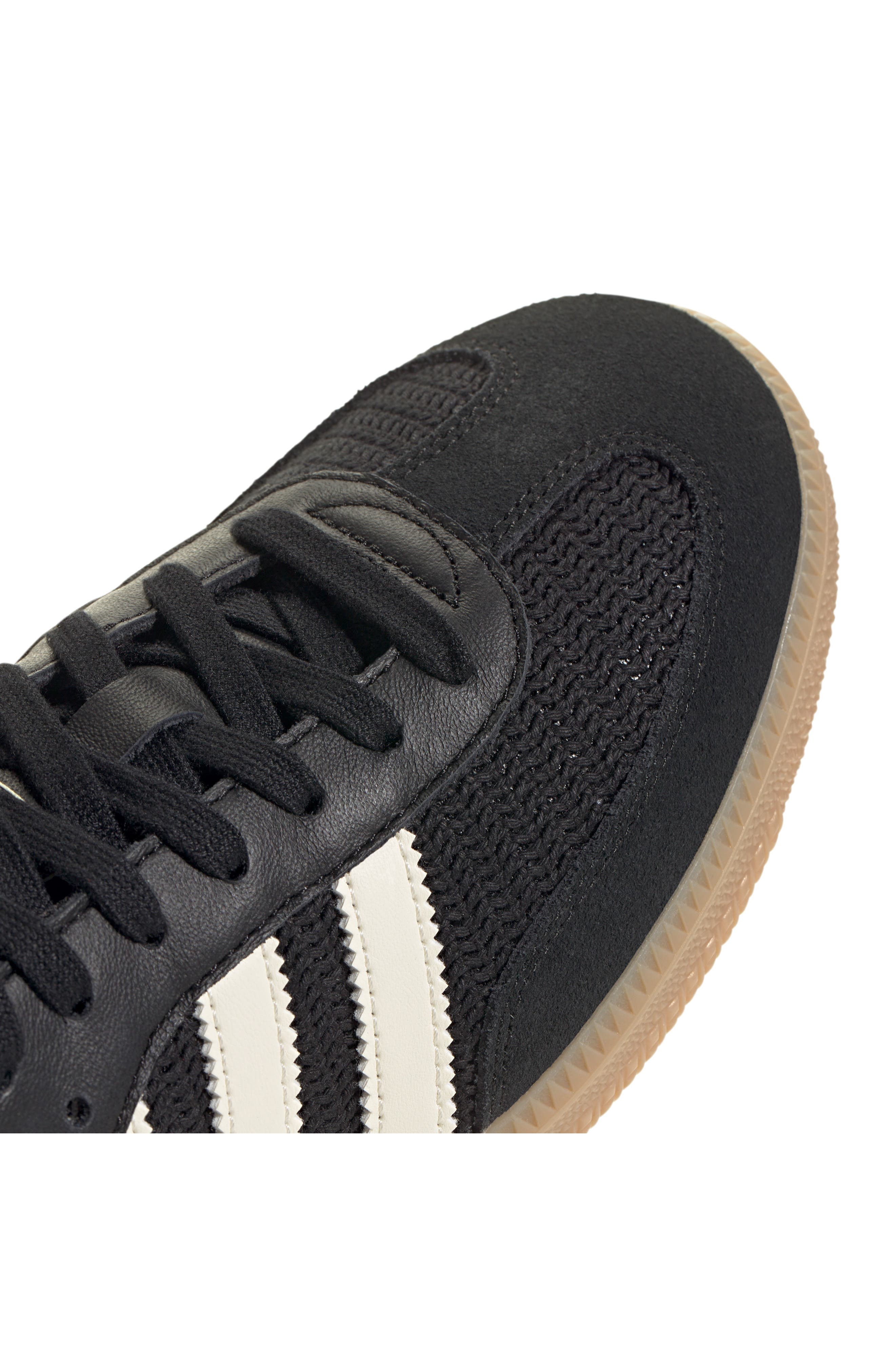 adidas Samba OG Sneaker in Black/cream White/magic Beige at Nordstrom - 7