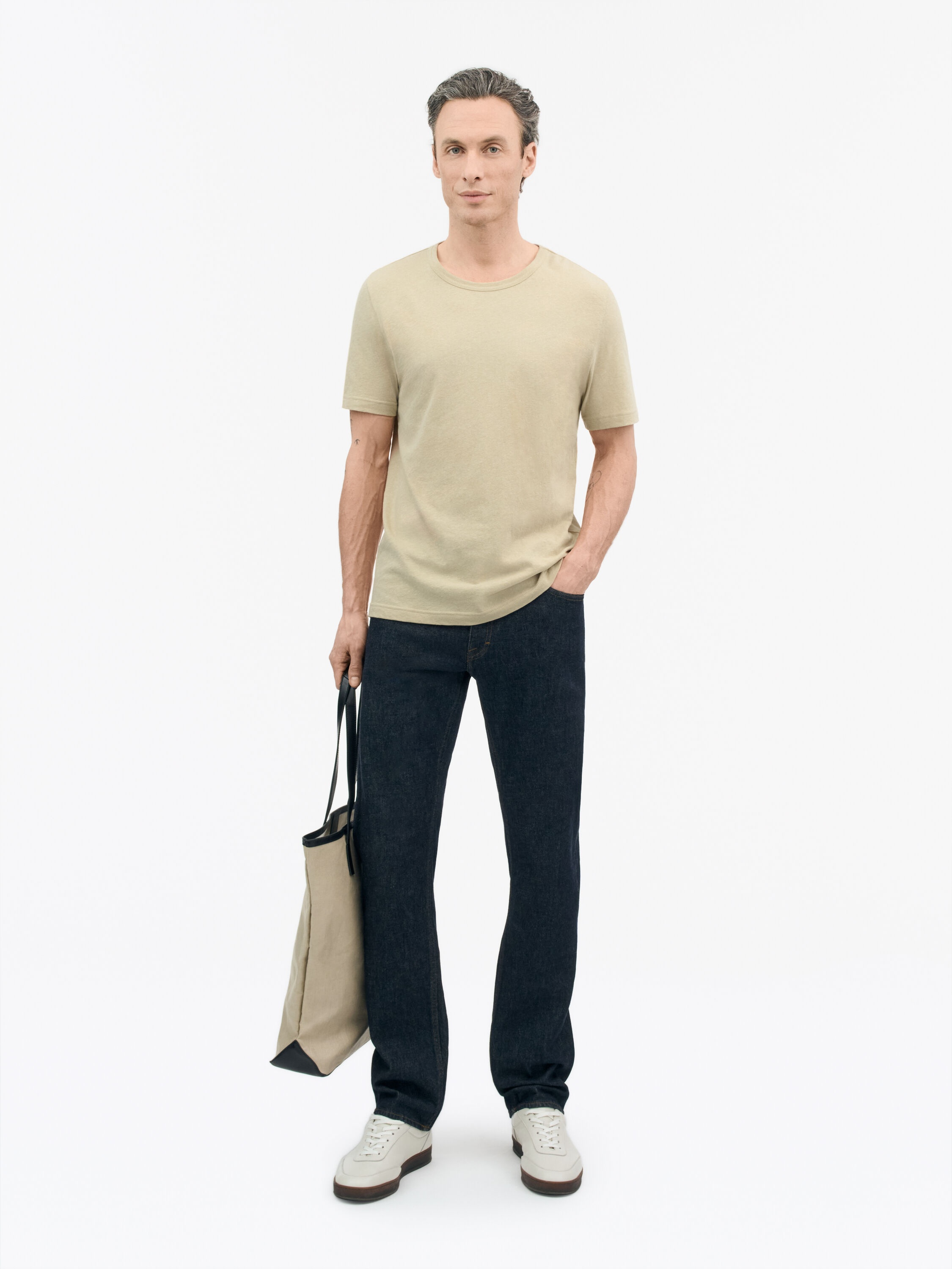 Olaf L Linen Blend T-Shirt - 2