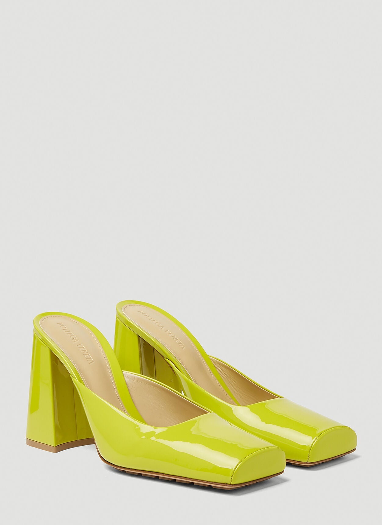 Patent-leather mules - 3