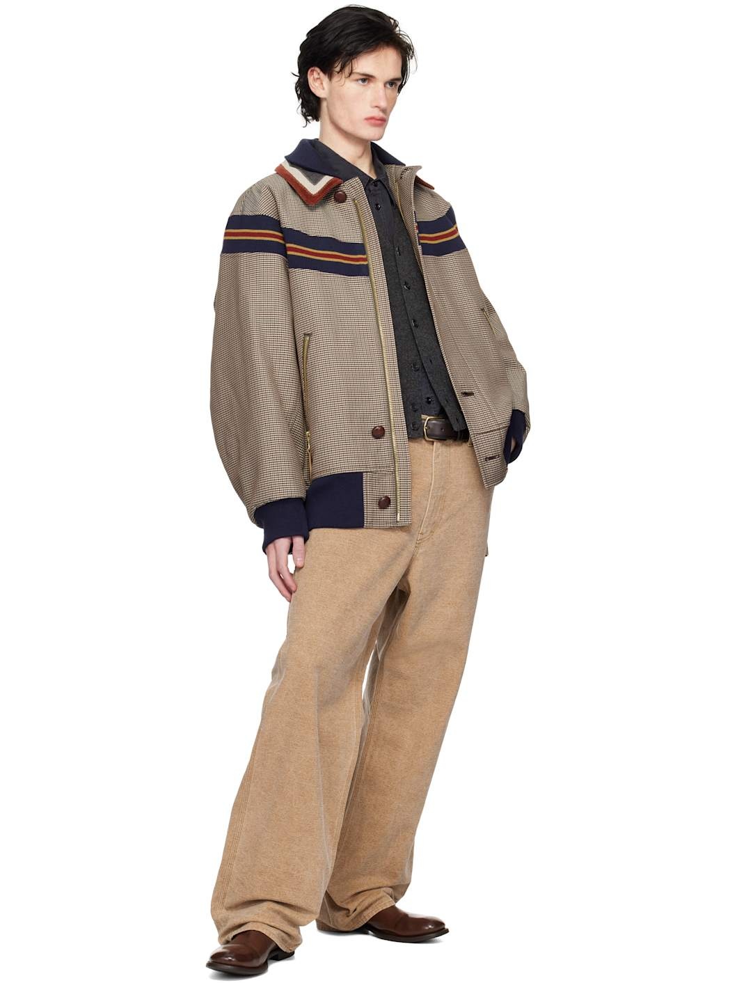 Brown OC Strip 04 Belt - 3