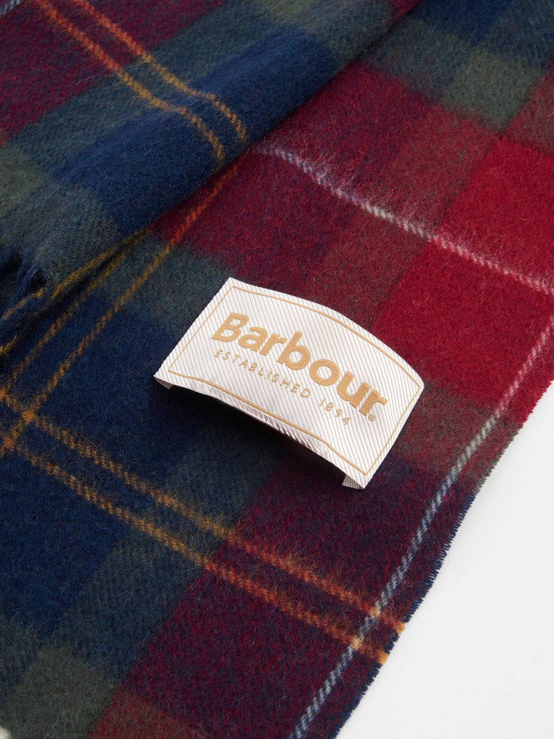 Barbour Tartan scarf outlook