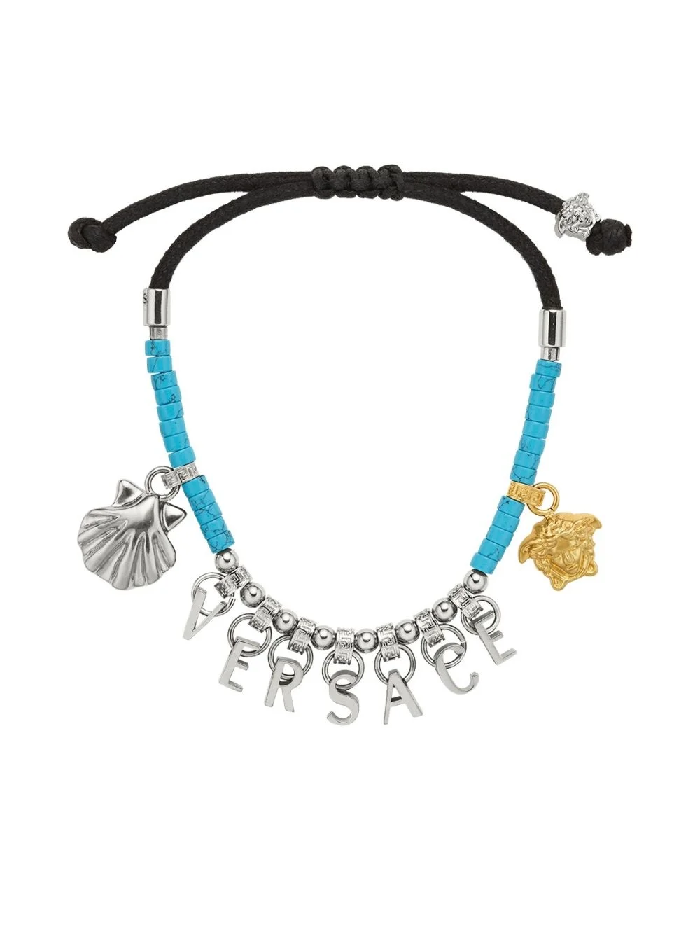 logo pendant bracelet - 1