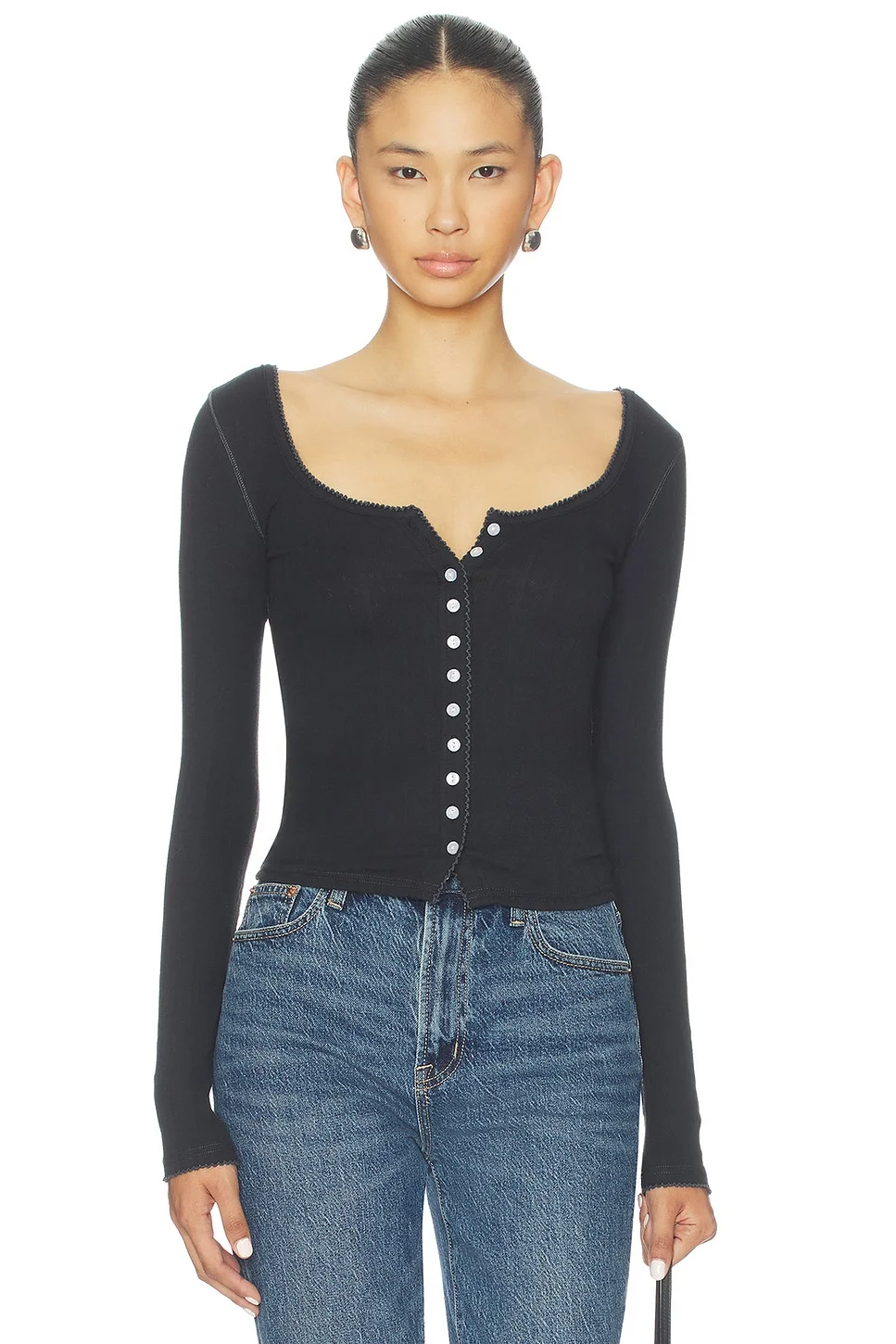 End Game Pointelle Long Sleeve - 1