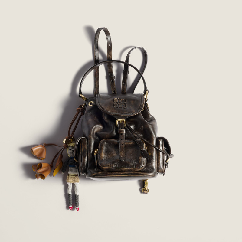 Miu Miu Leather backpack outlook