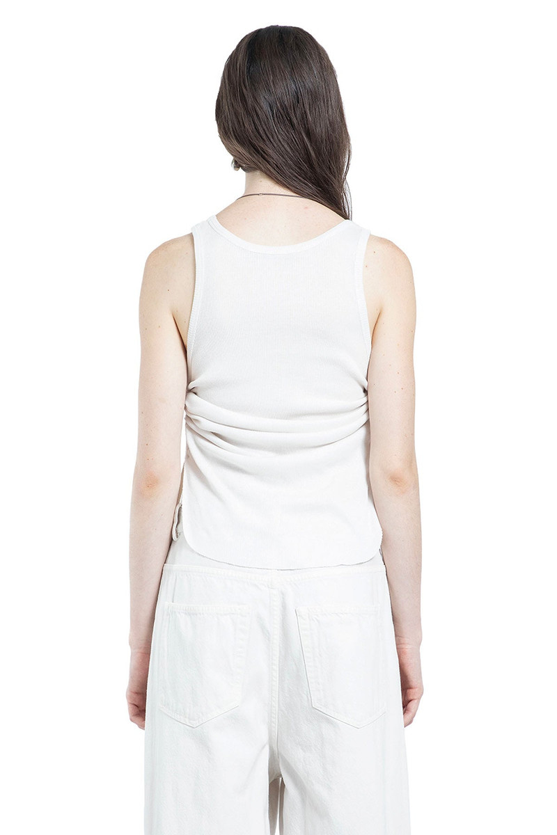 Mara Wrinkled Cropped Tank Top 3