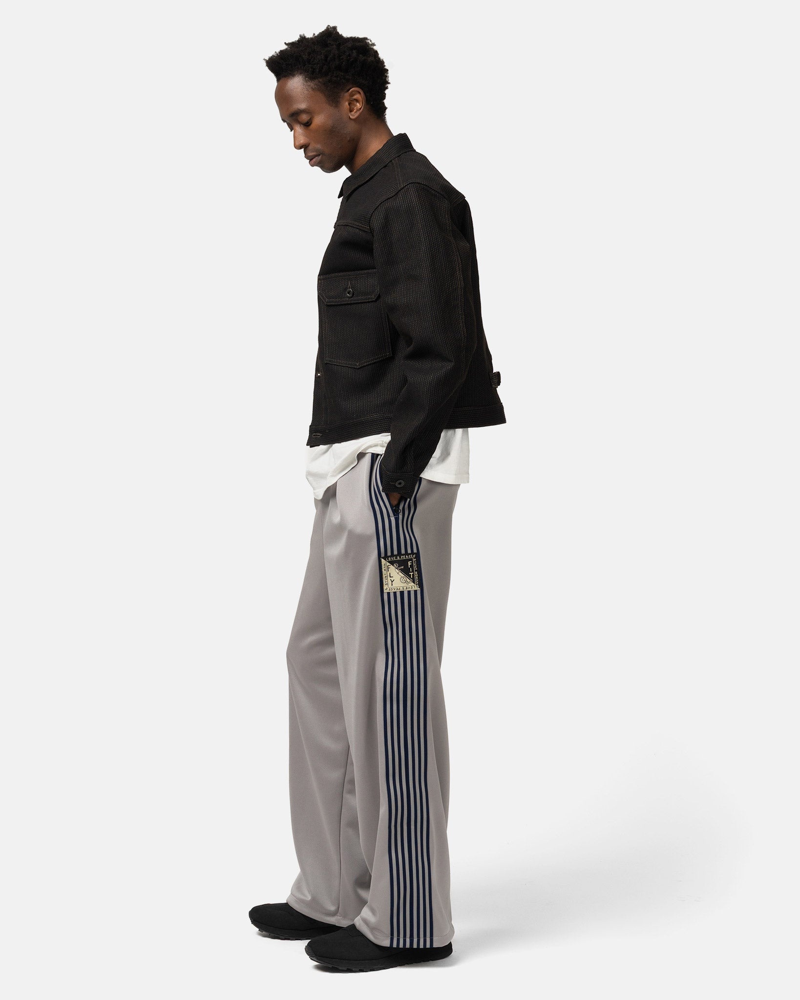 Smooth Jersey Stantman&woman Baggy Truck Pants (Banner Stuntman) Grey - 3