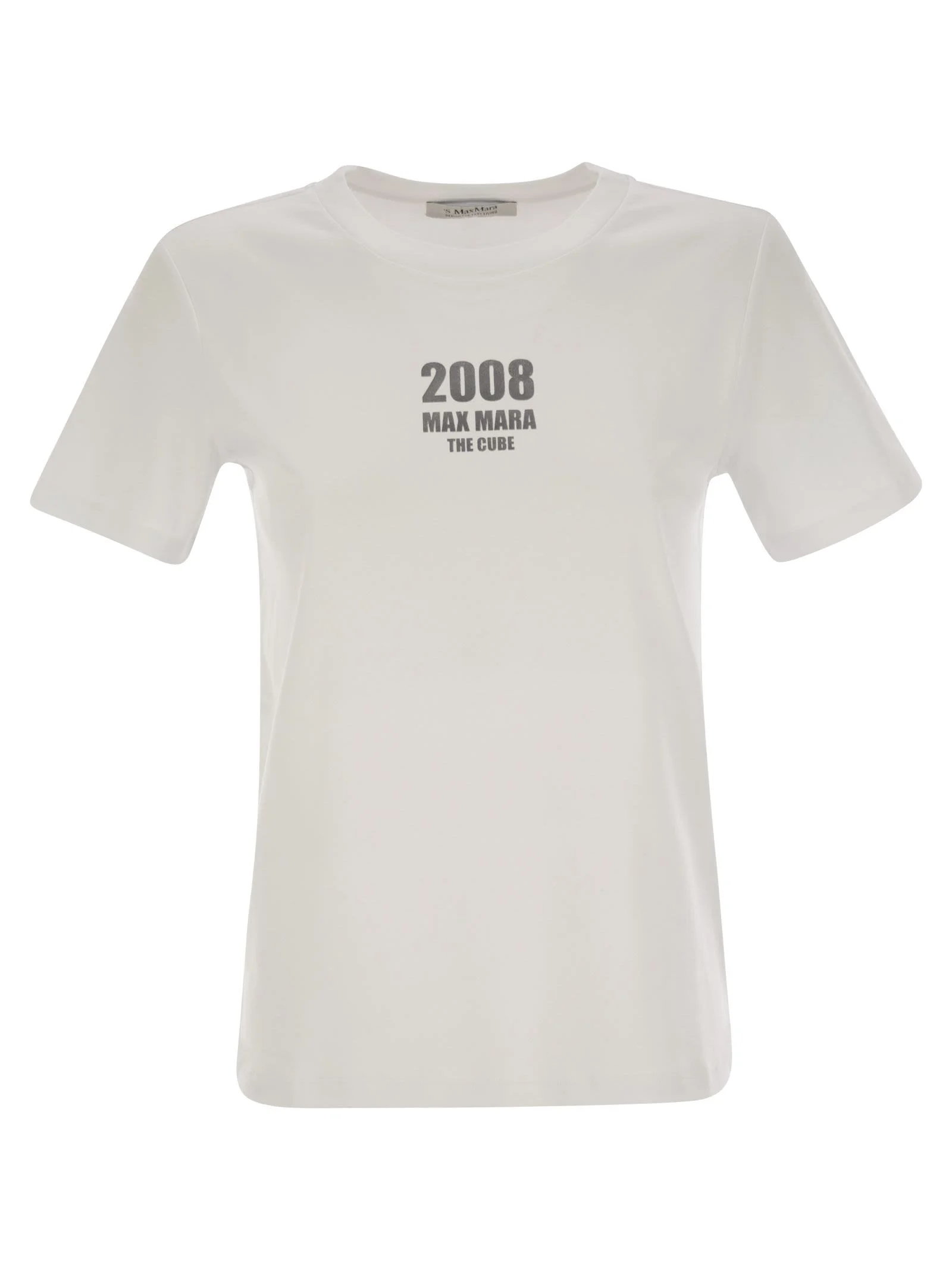 S Maxmara Women Quieto - Jersey T-Shirt With Print - 1