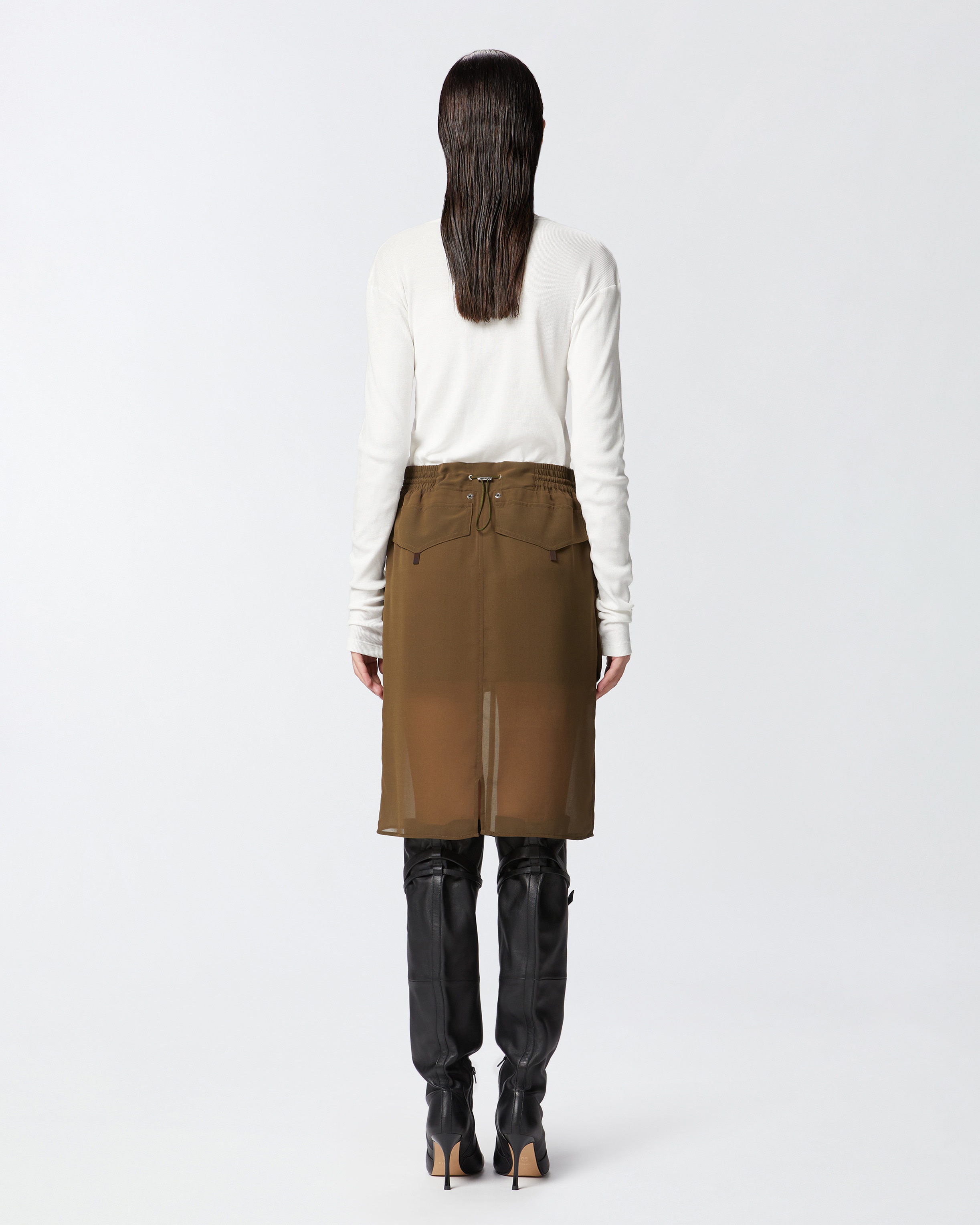 LIGHTWEIGHT RIBBED COTTON HENLEY SWEATER - 4