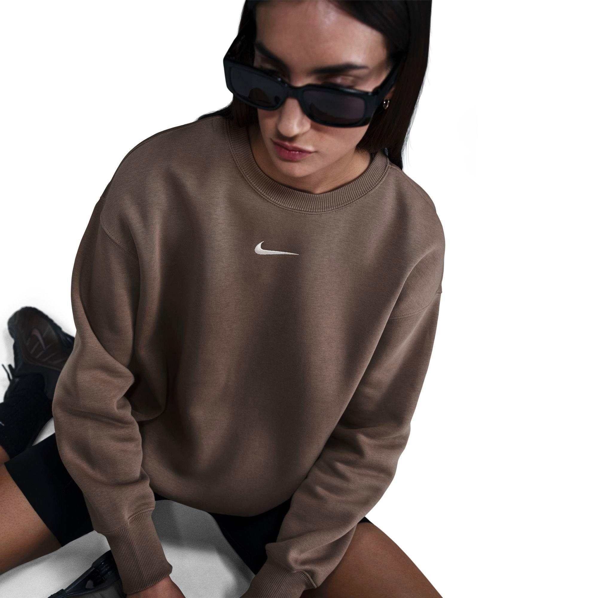 WOMEN'S NIKE SPORTSWEAR PHOENIX FLEECE OVERSIZED CREWNECK SWEATSHIRT - 4