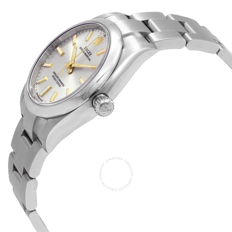 Rolex Oyster Perpetual 34 Automatic Chronometer Silver Dial Ladies Watch 124200SSO - 2