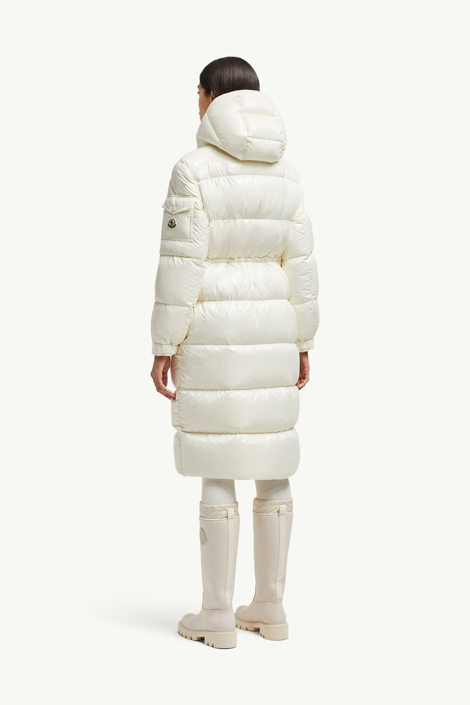 Cavettaz Hooded Long Down Jacket - 5