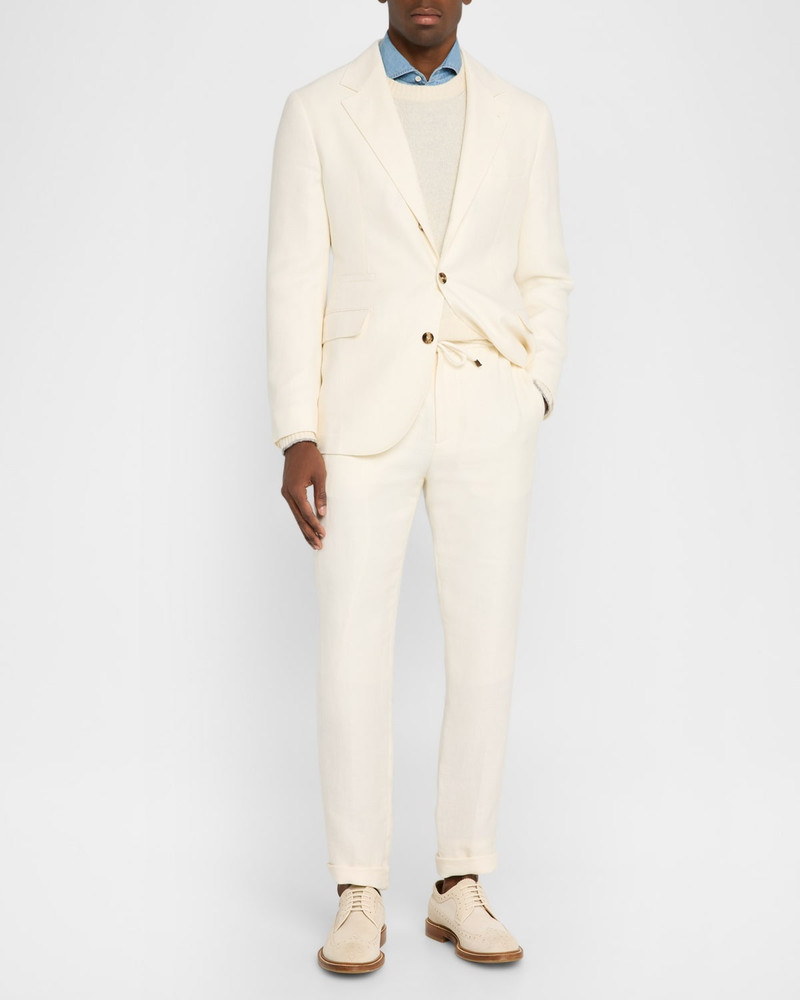 Brunello Cucinelli Men's Diagonal Twill Single-Breasted Sport Coat outlook