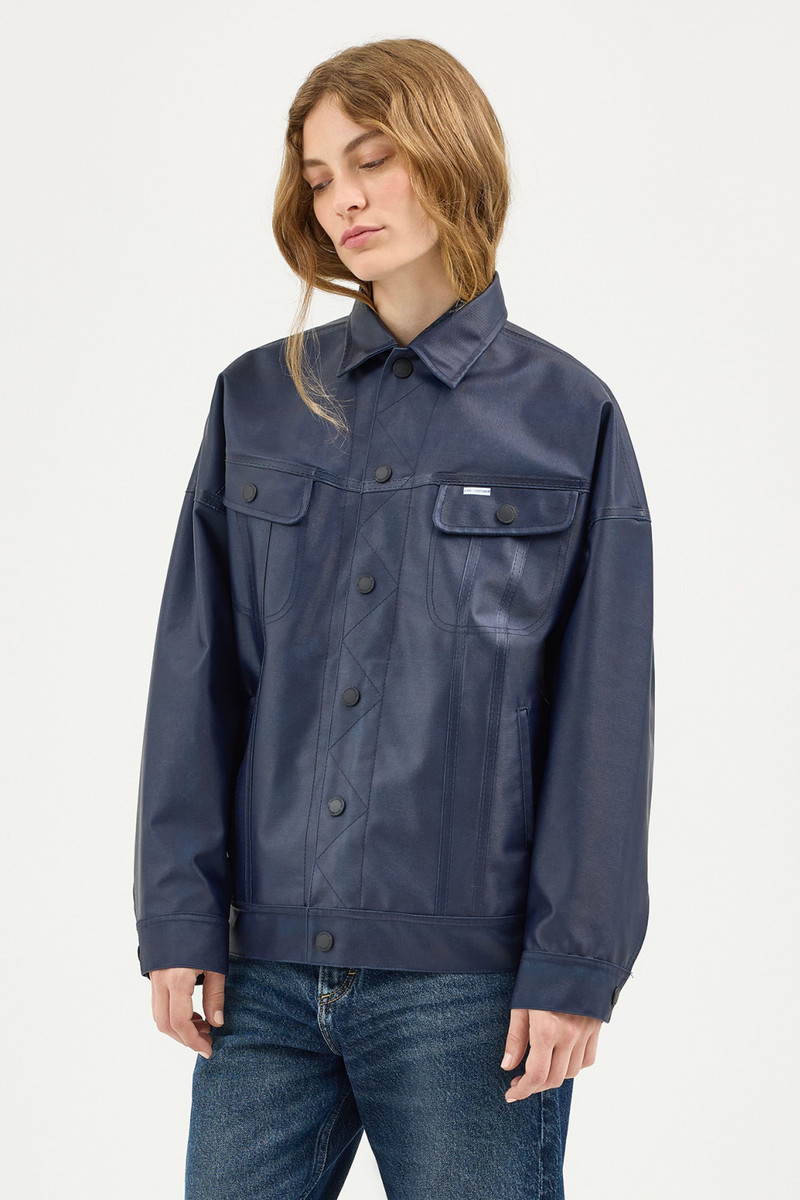 Women’s Lee® x STUTTERHEIM Storm Rider™ Jacket Aviator Navy 1