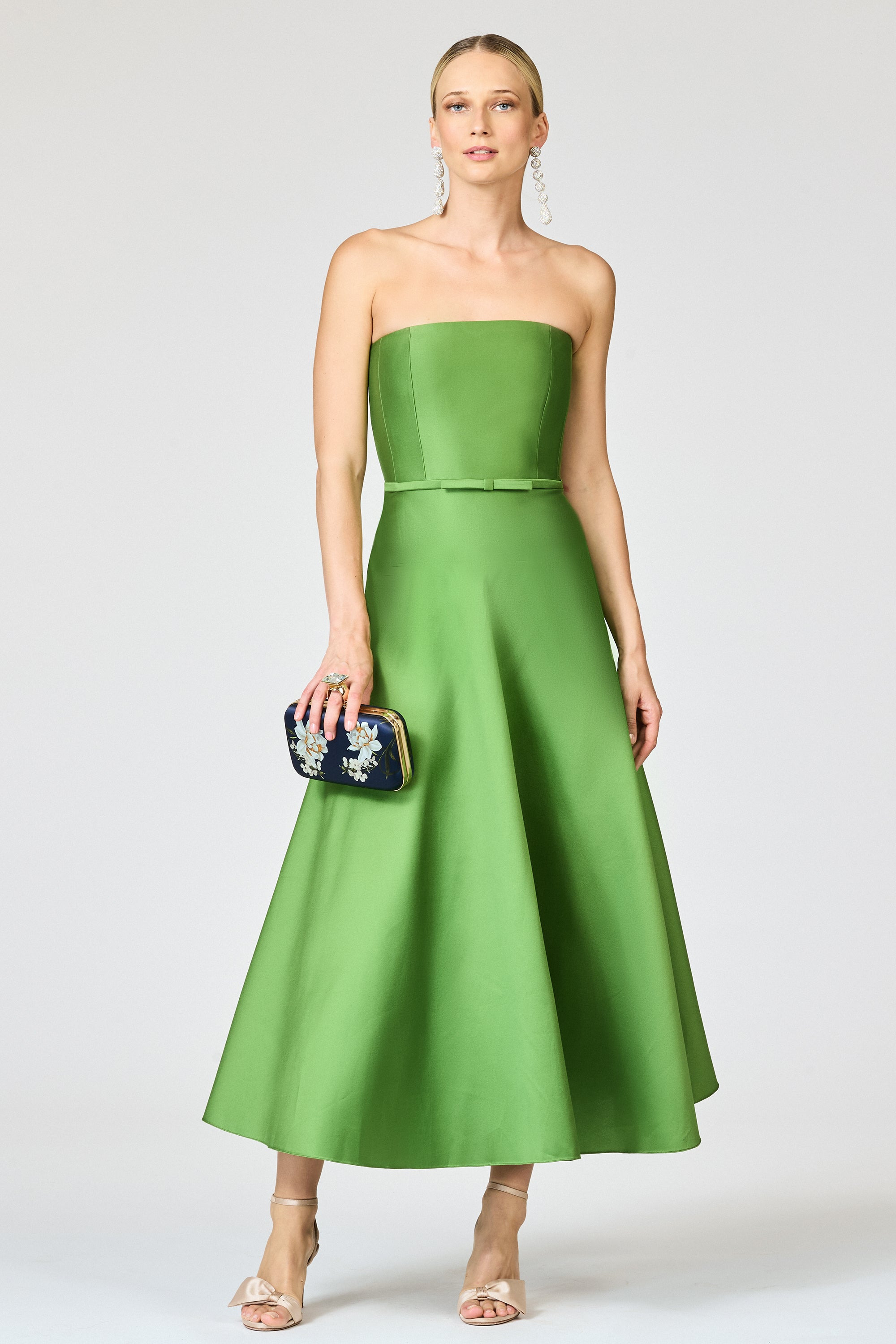 DARIAN DRESS - GREEN GARNET - 4