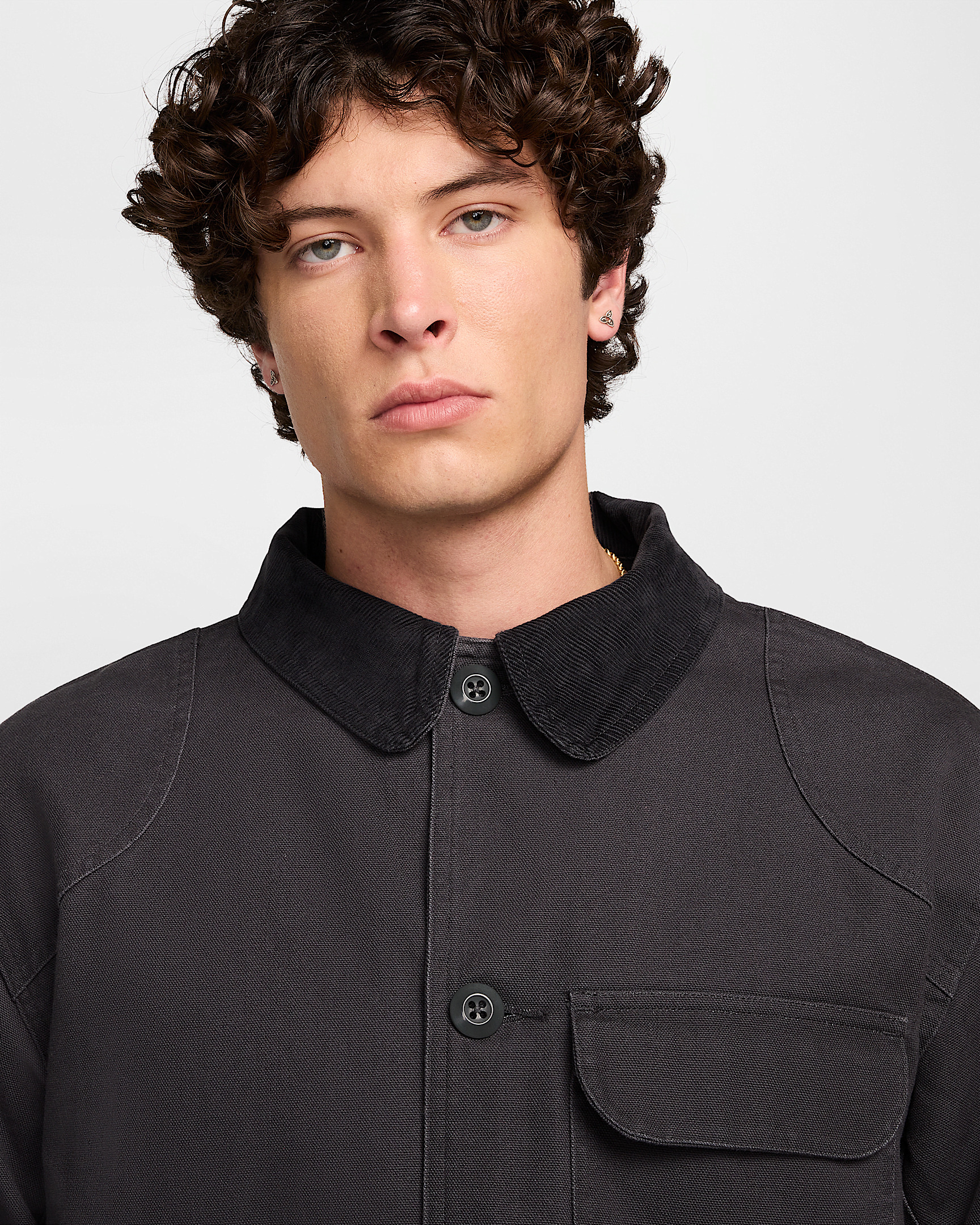 Nike Life Men's Flannel-Lined Barn Coat - 3