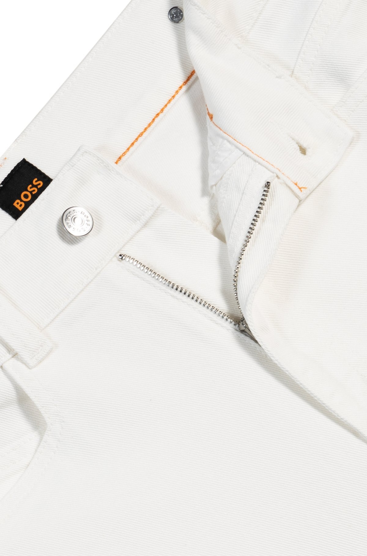 RELAXED-FIT TROUSERS IN COTTON TWILL - 6