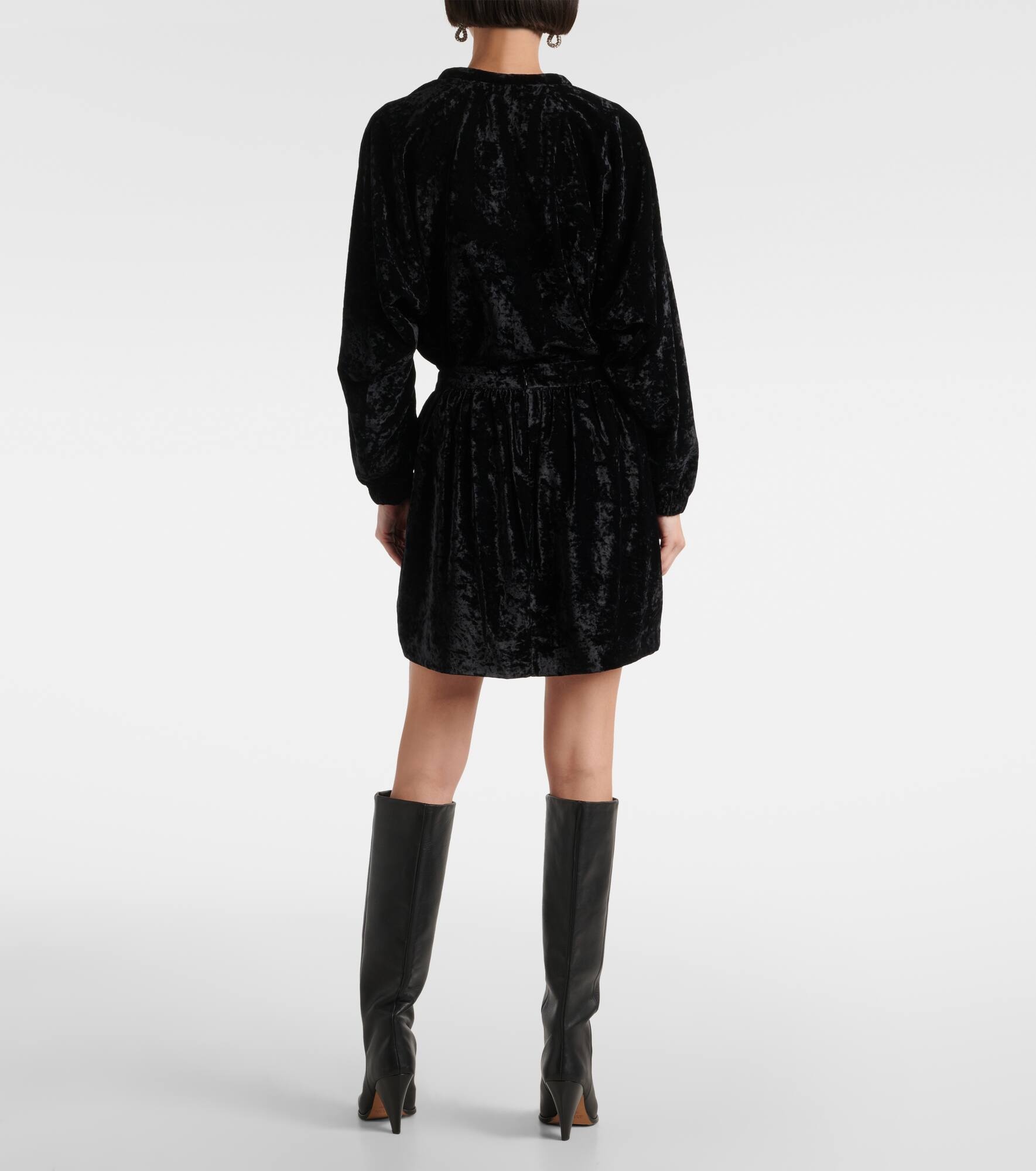 Lashay velvet skirt - 3