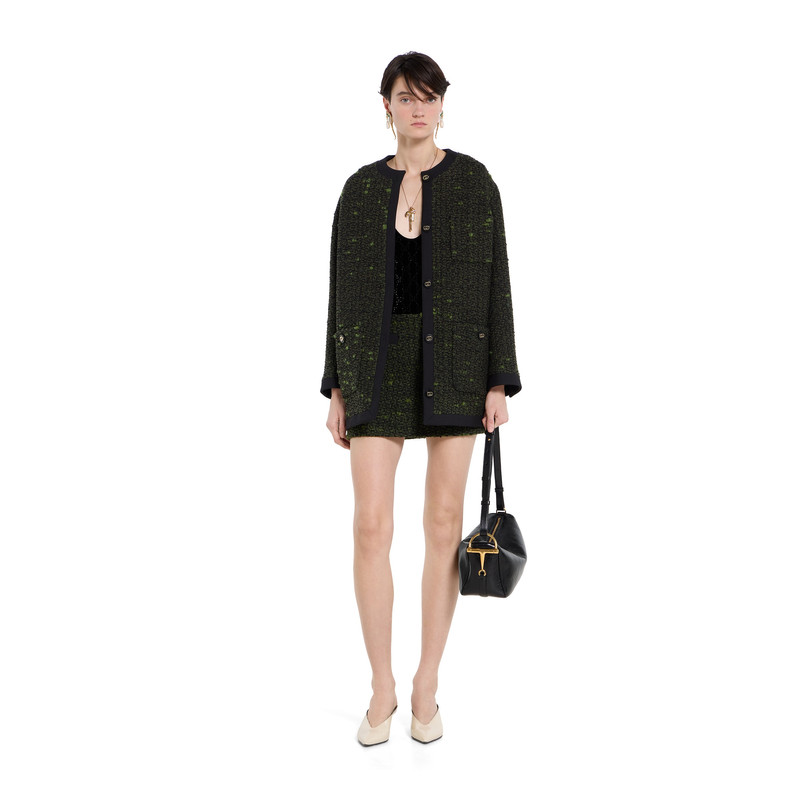 GUCCI Wool bouclé jacket outlook