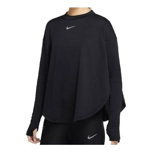 (WMNS) Nike Sweatshirts 'Black' CU3394-010 - 1