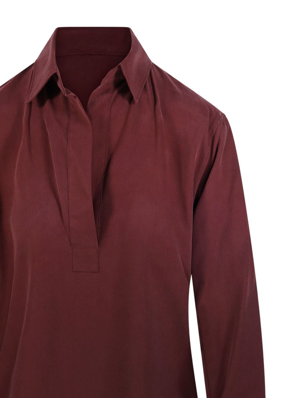 Mirko long-sleeve collared blouse - 4