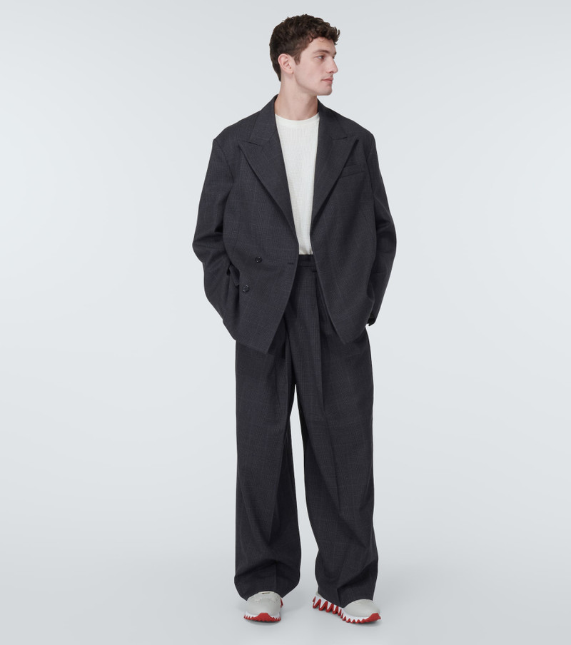 Christian Louboutin Loubishark leather sneakers outlook