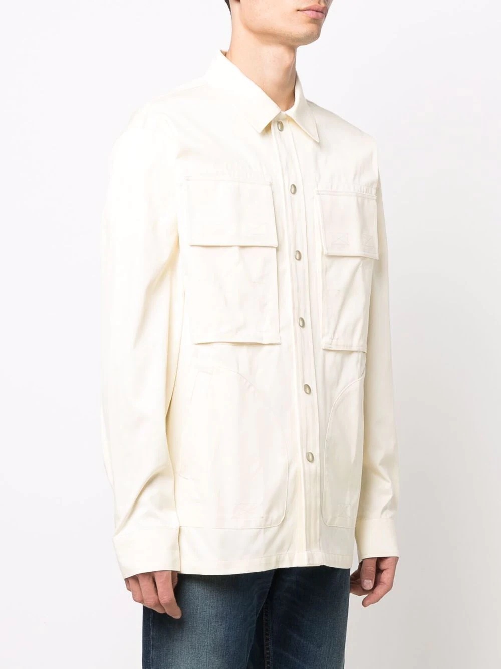 button-up overshirt - 3