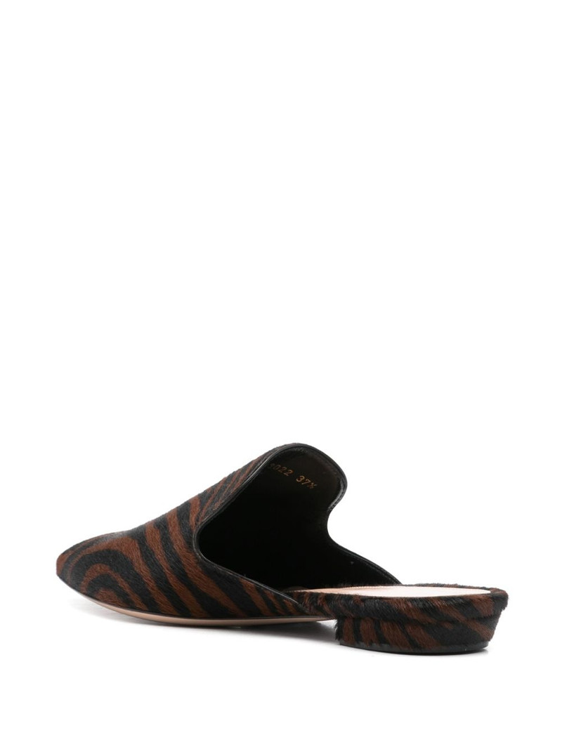 zebra-print slippers 3