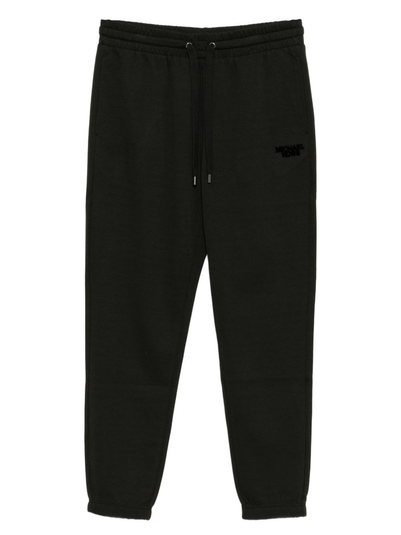 logo-patched track pants 1
