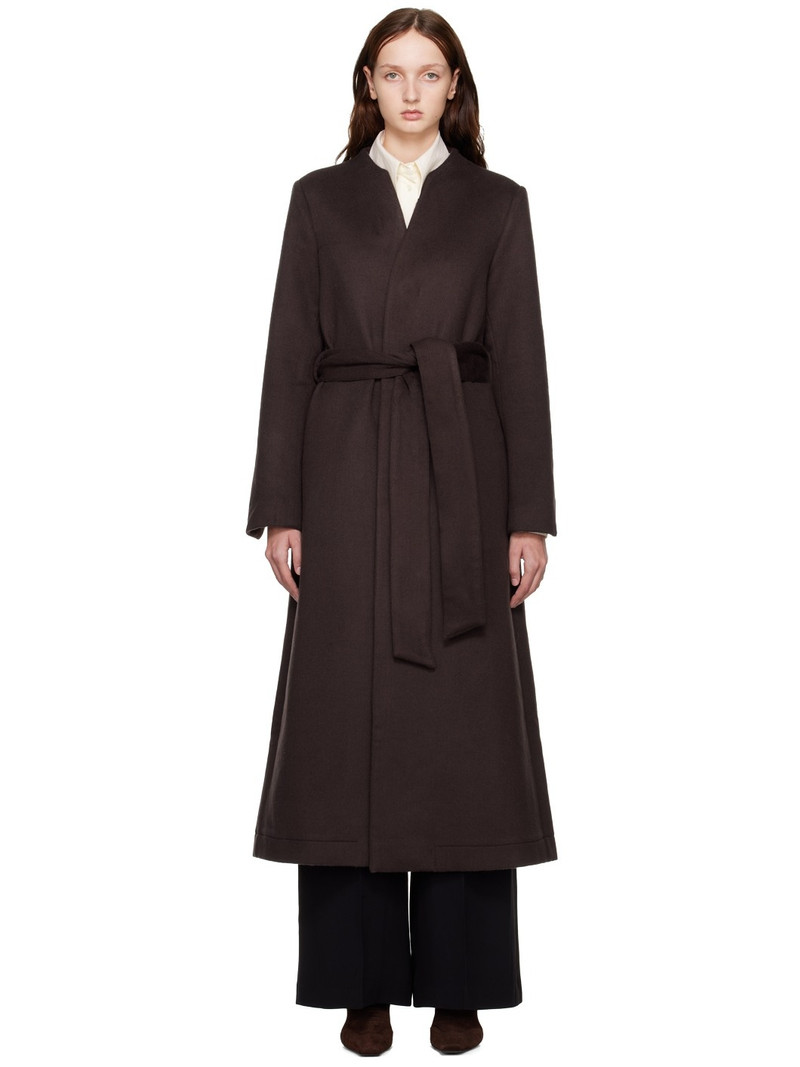 Brown Minimal Coat 1