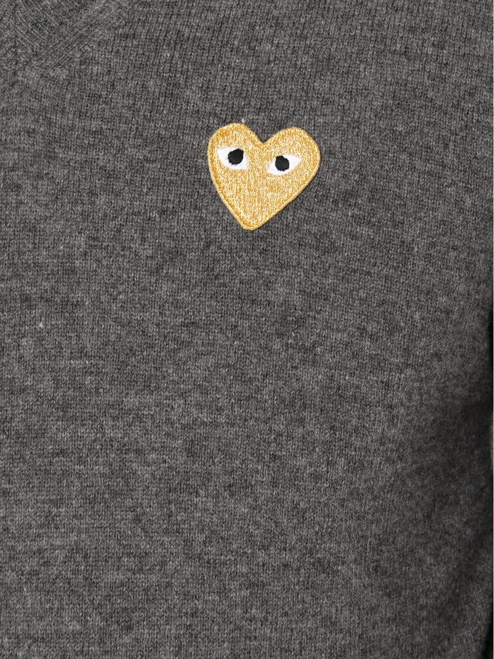 embroidered heart jumper - 5